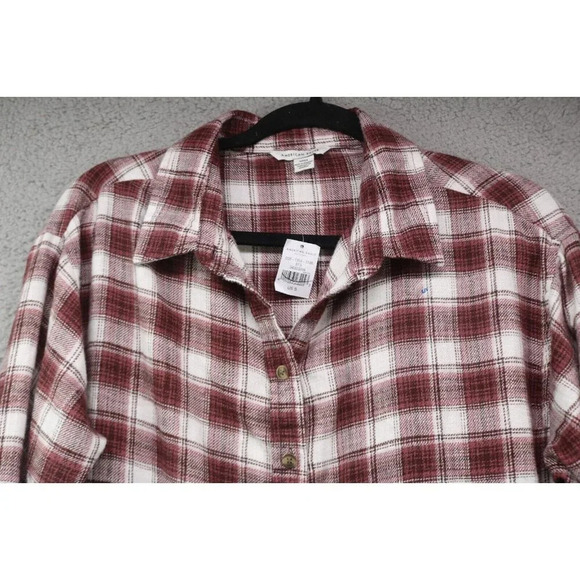 American Eagle Long Sleeve Fleece Button Down Top-Size S/P-New with Tags-Soft - Picture 2 of 8
